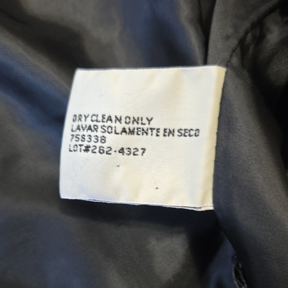 ST. John's Bay Women's Black Double-Breasted Coat Size X-Large Wool, Cashmere. - Picture 13 of 14